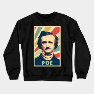 Edgar Allan Poe Vintage Colors Crewneck Sweatshirt